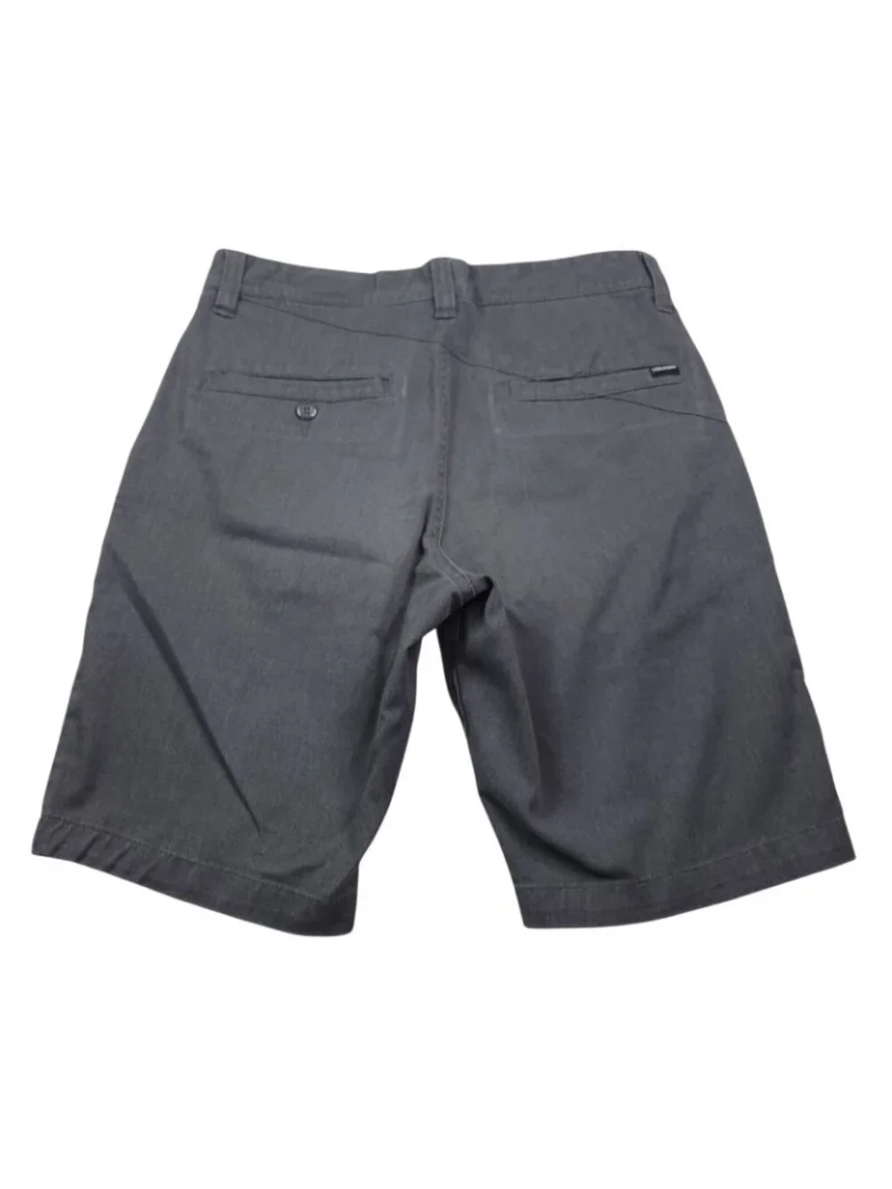Volcom Mens Charcoal Gray Chino Shorts 29 Casual Wear Pockets